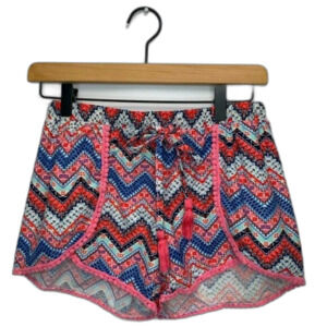 No Boundaries Boho Aztec‎ Sleep Shorts Womens Lounge Pajama Tribal Soft small